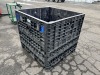 Plastic Crate of Bins - 3