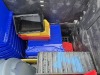 Plastic Crate of Bins - 7