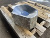 Black Basalt Birdbath - 3