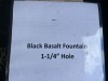 Black Basalt Fountain - 6