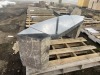 Natural Stone Notched Bench - 4