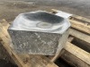 Black Basalt Birdbath - 3
