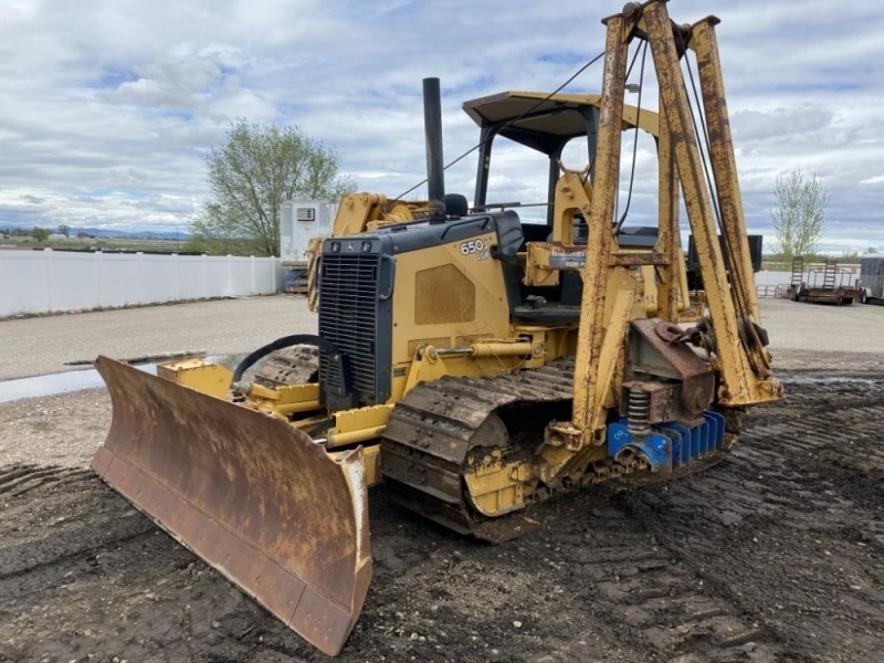 2008 John Deere 650J LGP Crawler Pipelayer