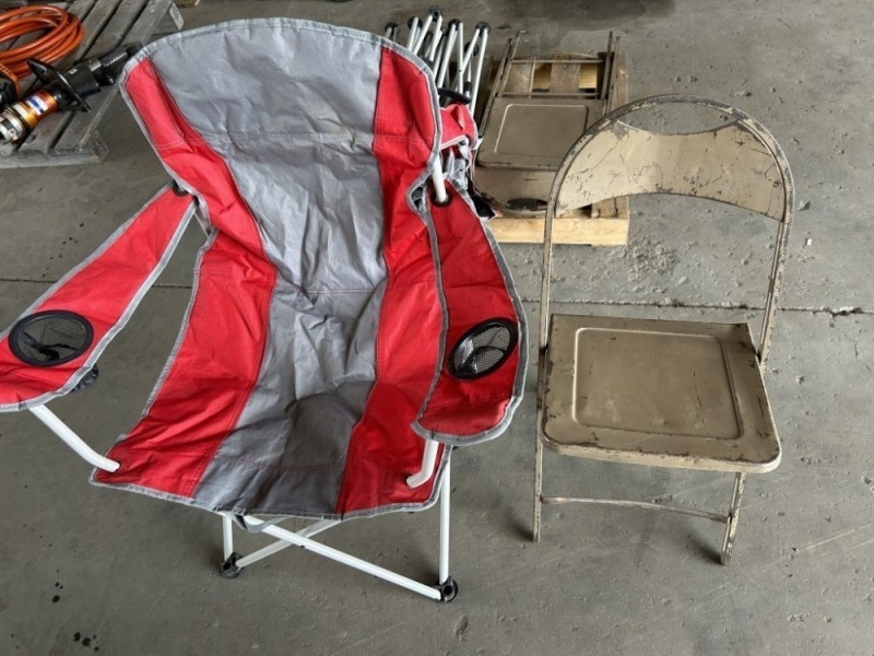 Ozark Trail Folding Camping Chairs Qty 4