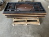 Tables With Folding Legs, Qty 3 - 3