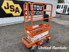 2017 Snorkel S3008P Scissor Lift