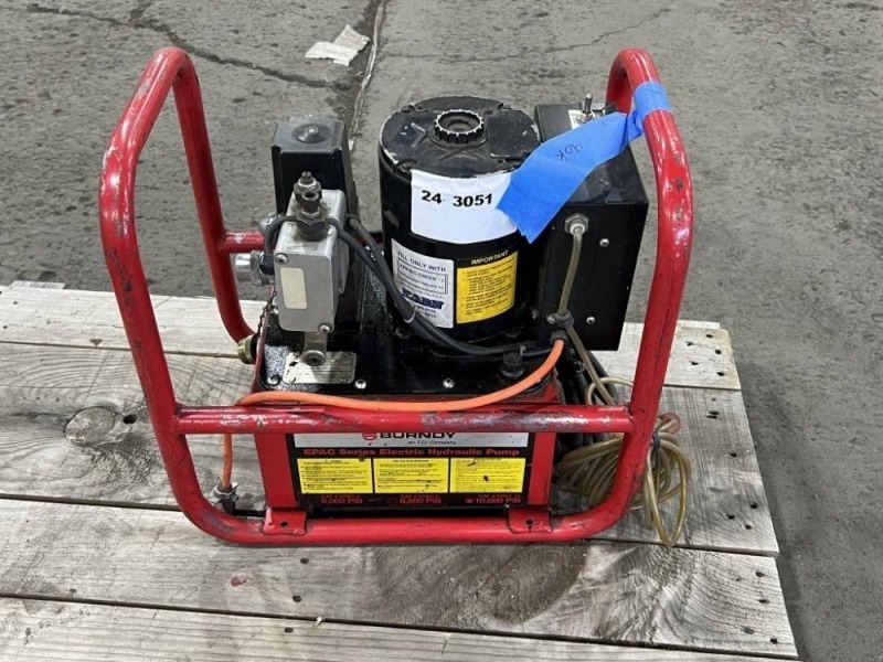 Burndy Electric Hydraulic Pump