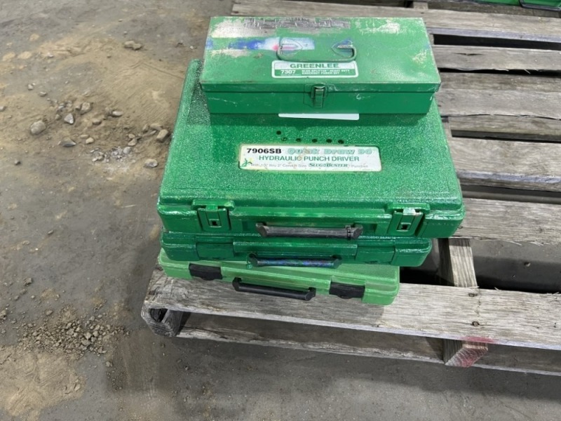 Greenlee Hydraulic Punch Set Qty: 4