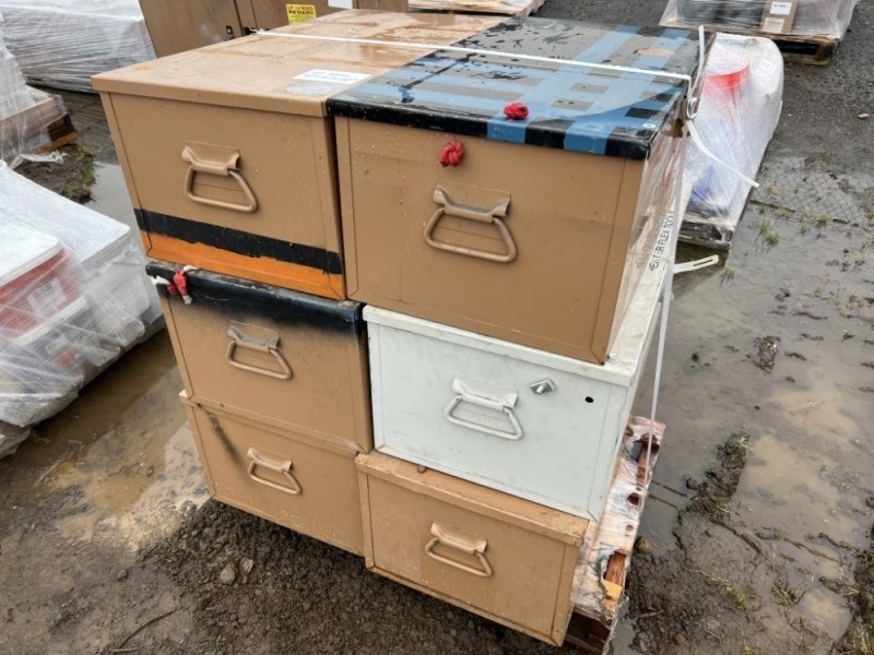 Jobsite Storage Chests, Qty. 6