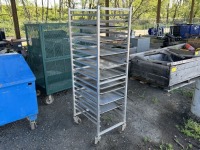 Bakers Rack With Trays