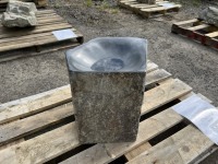 Hand Polished Medium Bird Bath