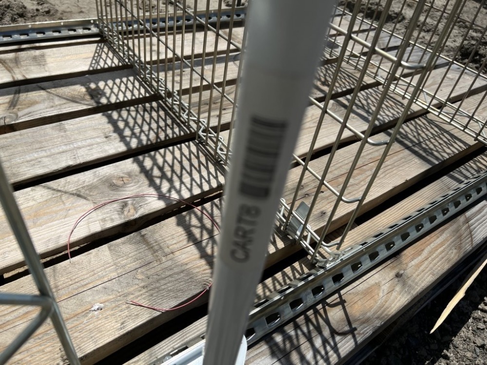 Equipto Rolling Wire Shelf | J. Stout Auction