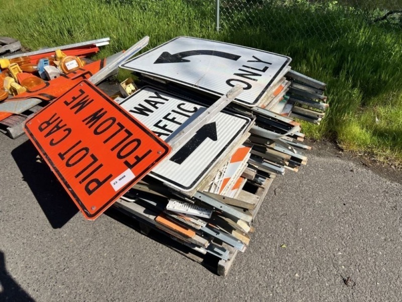 Construction Road Signs