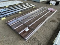 2024 Brown Metal Roof Panels, Qty 70