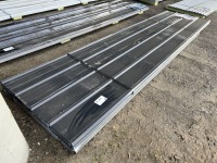 2024 Grey Metal Roof Panels, Qty 70