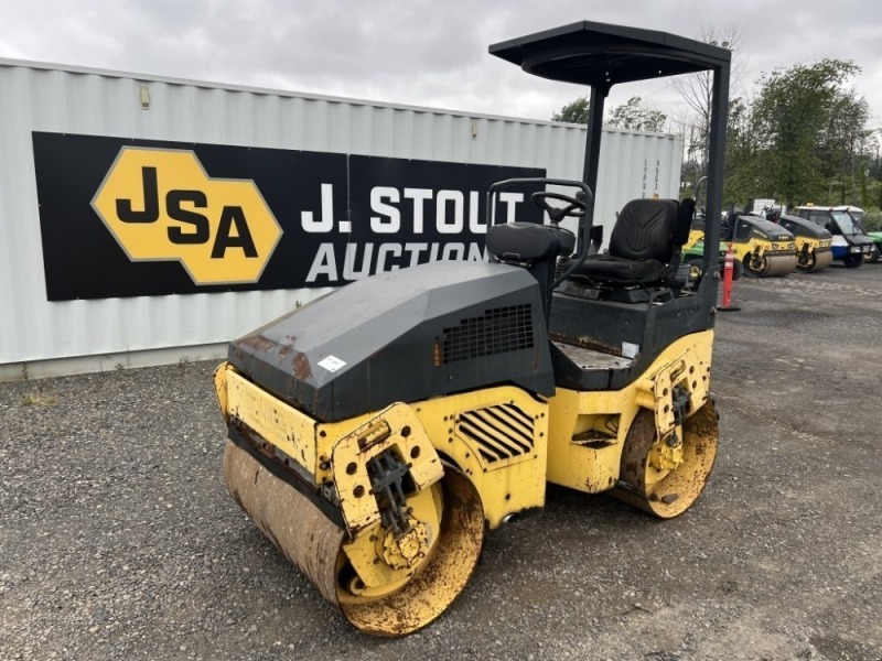 2008 Bomag BW120AD-4 Tandem Vibratory Roller