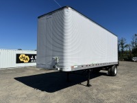 1980 Fruehauf FBB9W127 26' S/A Dry Van Trailer