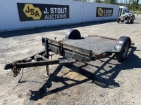 2007 Buzz 612TB S/A Tilt Deck Equipment Trailer