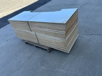 Fiber Tech Plywood Panels, Qty 54