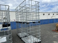 Metal Crates, Qty 4