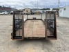 1991 Towmaster T-10 T/A Equipment Trailer - 5