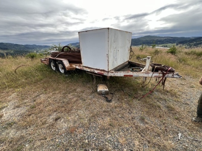 2003 Fleming T216 T/A Equipment Trailer