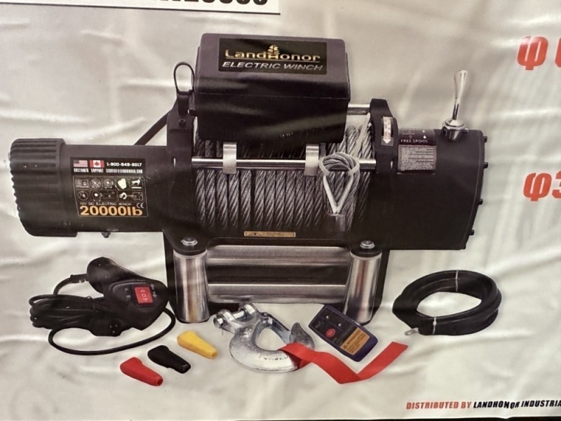 2024 Land Honor Electric Winch