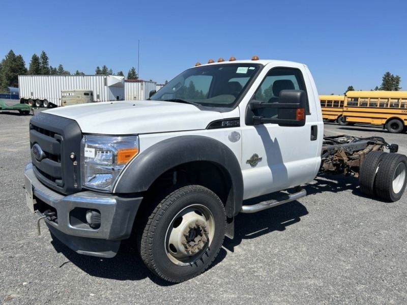 2012 Ford F550 SD 4X4 Cab & Chassis