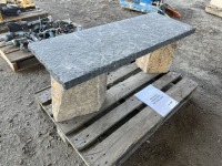 Black Basalt Thermal Bench