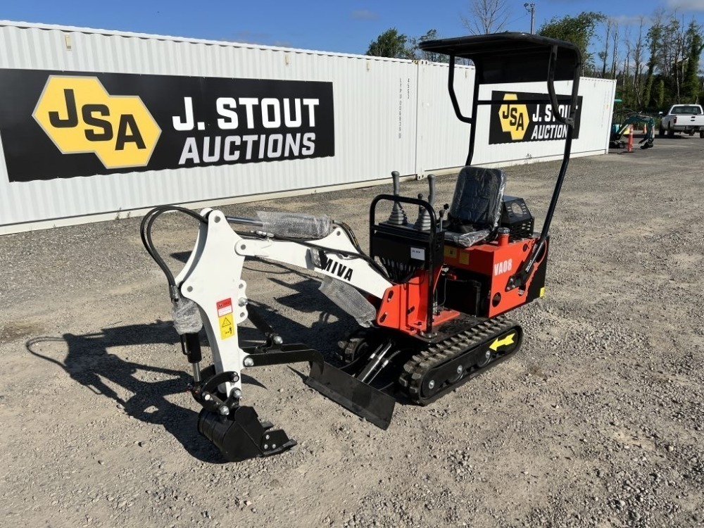 みこいわとページ 2024 Miva VA08 Mini Hydraulic Excavator | J. Stout Auction