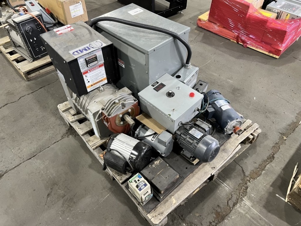 Electric Motors & Transformer J. Stout Auction