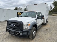 2012 Ford F550 SD Extra Cab Utility Truck