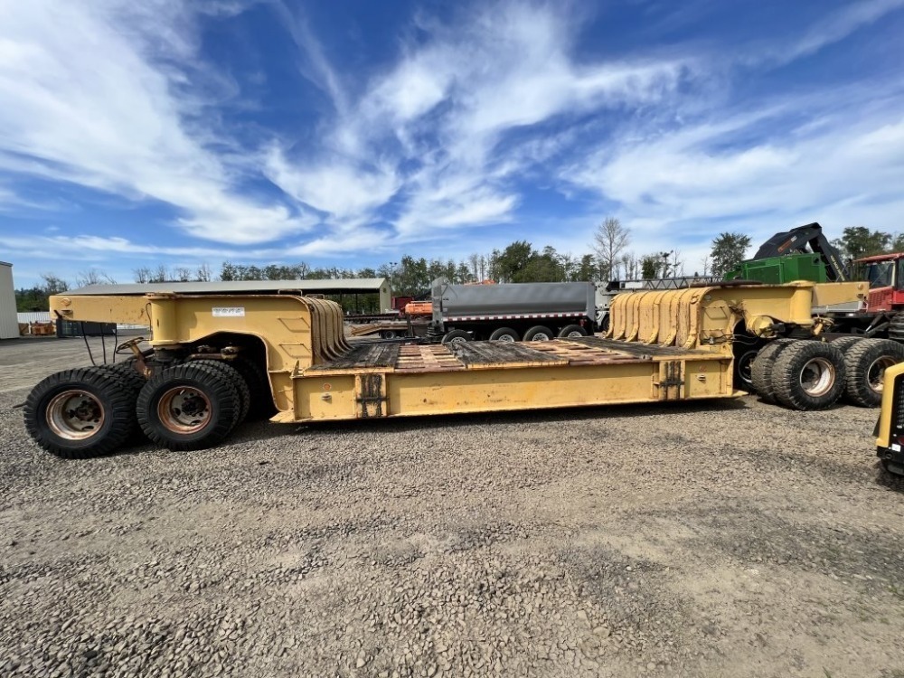 1954 PaceCo Quad Axle Lowboy Trailer J. Stout Auction