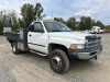 1999 Dodge Ram 4x4 Flatbed Truck - 2
