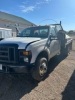 2009 Ford F350 4x4 Flatbed Truck - 3