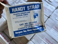 Coax Plastic Straps