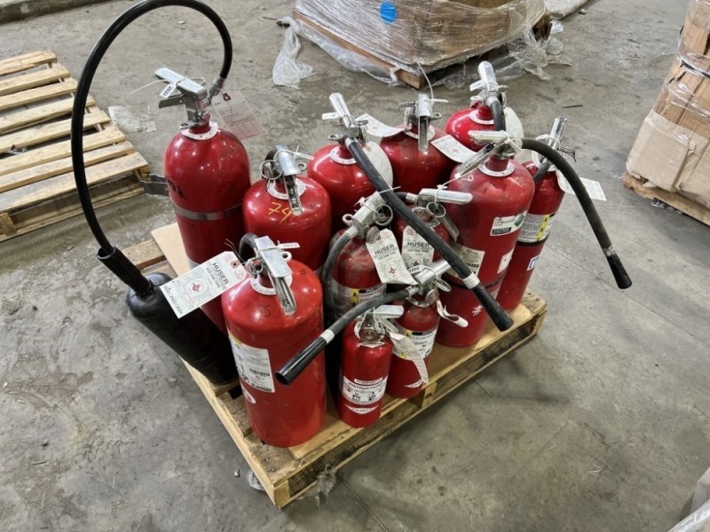 Fire Extinguishers, Quantity 12