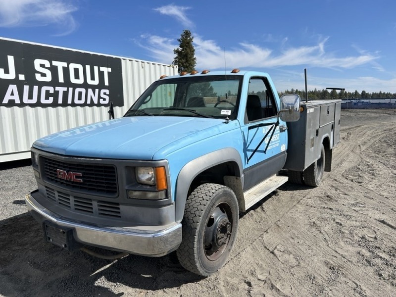 2000 GMC Sierra 3500 Utility Truck