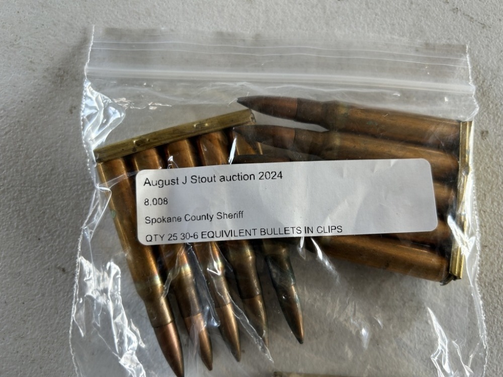 Bullets in Clip | J. Stout Auction