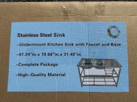 2024 Stainless Steel Double Sink