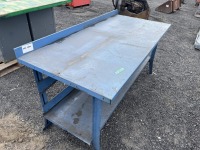 Metal Shop Table