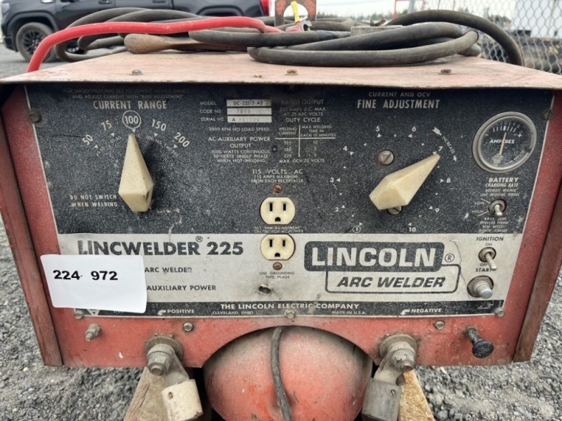 Lincoln 225 Arc Welder