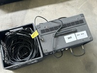 Peavy XR600E Amp With Audio Cables