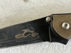 Black Folding Knife - 2