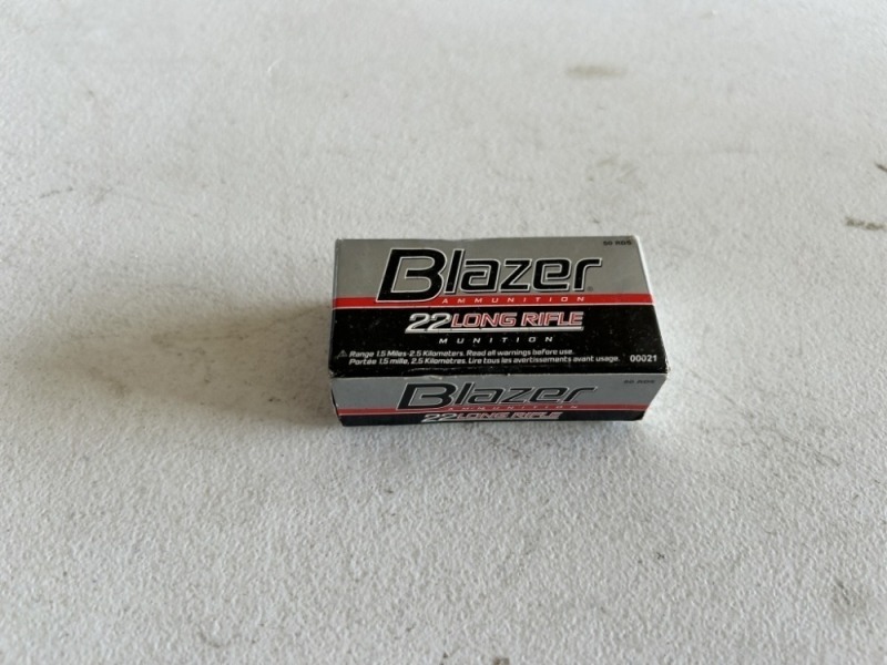 Blazer .22lr 50 Rounds