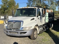 2010 International DuraStar Crew Cab Flatbed Truck