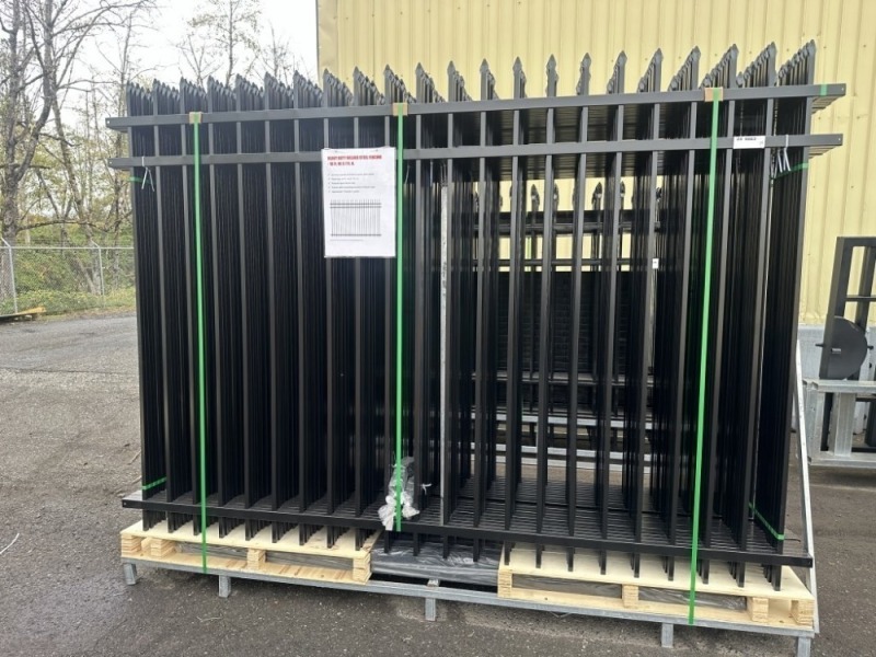 2024 Steel Fence Panels, Qty. 20