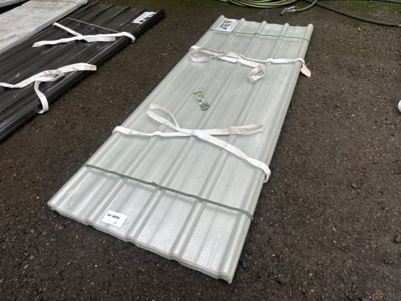 2024 8x3 Polycarbonate Roof Panels, Qty. 30