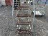 4 Step Rolling Safety Ladder - 5