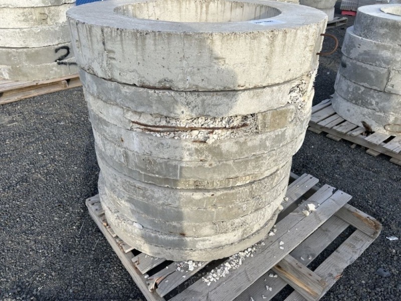 Concrete Riser Rings, Qty. 11